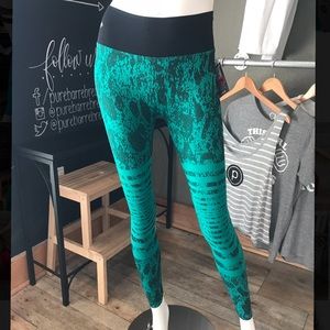 NUX Along the Lines Legging - Malachite